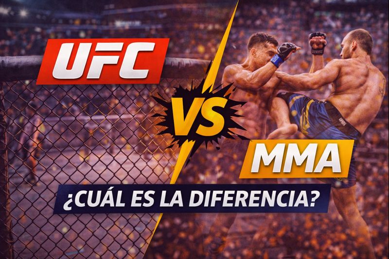 ¿UFC y MMA son lo mismo? Te explicamos la diferencia clave entre el deporte y la organización, más las principales promotoras del mundo.